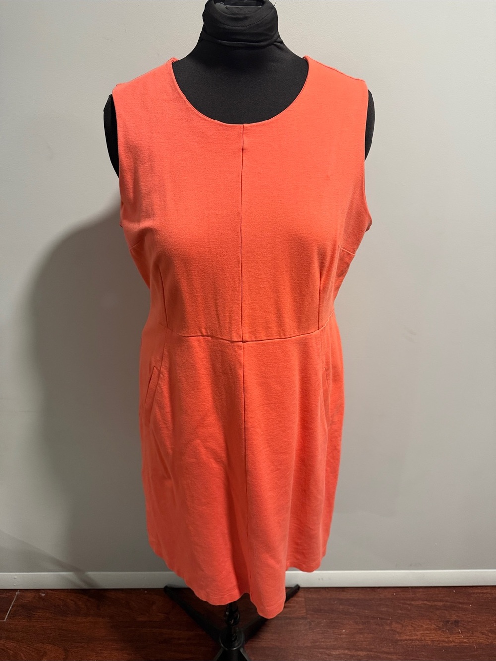 Lands’ End Orange Dress